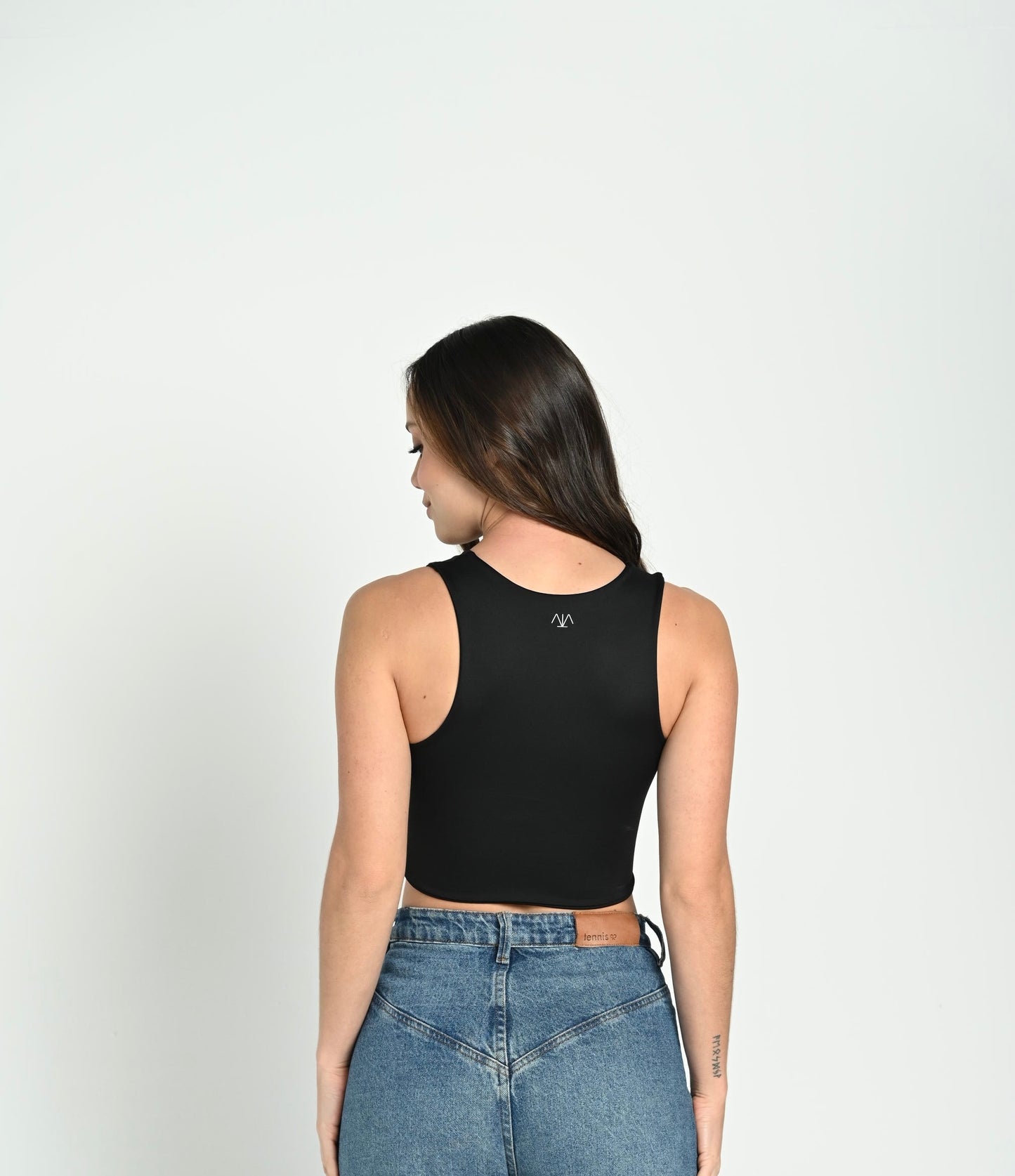 Crop Top Vesta Negro