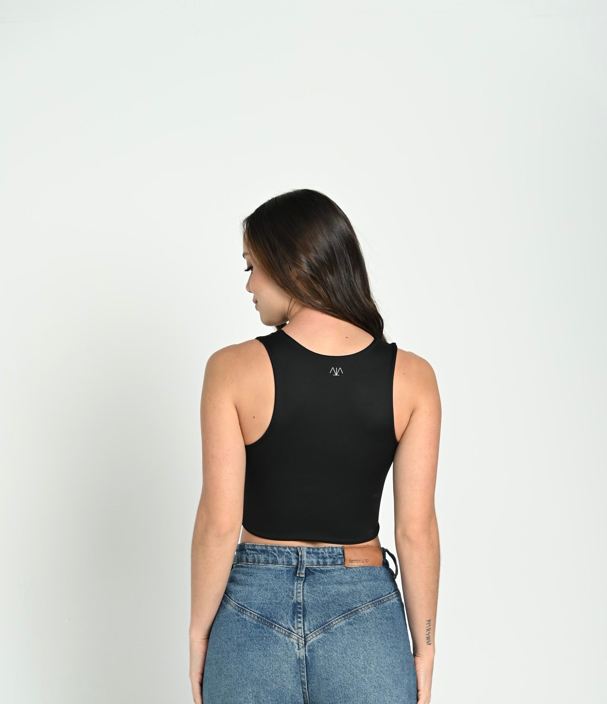 Crop Top Vesta Negro